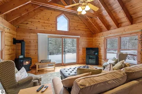 Living - 1133 W Thumb Lake Rd, Vanderbilt, MI 49795 photo 5 of 6