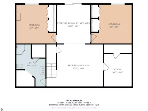 Floorplan - 3185 Miller Dr, Sears, MI 49679 photo 1 of 2