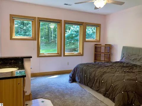 Bedroom - 6788 E Hoxie Rd, Cedar, MI 49621 photo 6 of 6