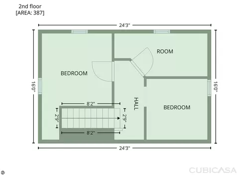 Floorplan - 293 Birch St, Harrison, MI 48625 photo 2 of 2