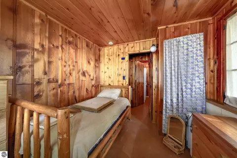 Bedroom - 276 E Traverse Lake Rd, Cedar, MI 49621 photo 4 of 6