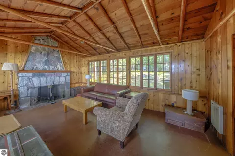 Living - 276 E Traverse Lake Rd, Cedar, MI 49621 photo 1 of 4