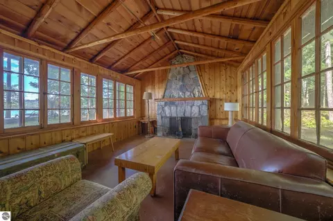 Living - 276 E Traverse Lake Rd, Cedar, MI 49621 photo 2 of 4