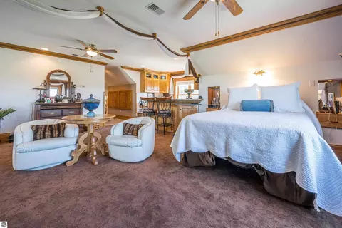 Bedroom - 9644 E Deerfield Rd, Shepherd, MI 48883 photo 5 of 5
