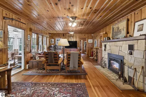 Living - 3182 Twin Pine Rd, Grayling, MI 49738 photo 5 of 9