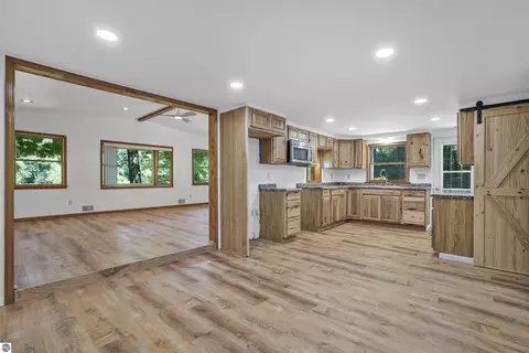 Kitchen - 2466 Miller Rd, Sears, MI 49679 photo 4 of 5