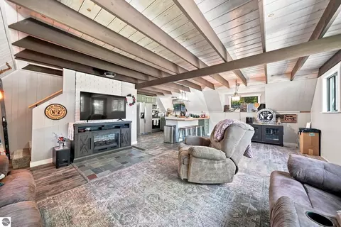Living - 7181 E 12 Rd, Manton, MI 49633 photo 3 of 3