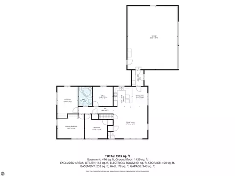 Floorplan - 1922 E Darga Rd, Cedar, MI 49621 photo 1 of 2