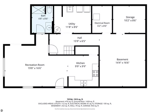 Floorplan - 1922 E Darga Rd, Cedar, MI 49621 photo 2 of 2