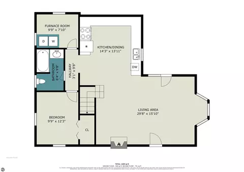 Floorplan - 2372 Lake View Dr, Hale, MI 48739 photo 1 of 2