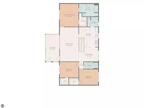 Floorplan - 4812 SE County Line Rd, Shepherd, MI 48883 photo 1 of 3