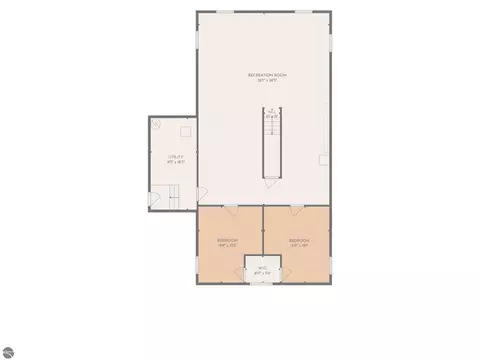 Floorplan - 4812 SE County Line Rd, Shepherd, MI 48883 photo 2 of 3