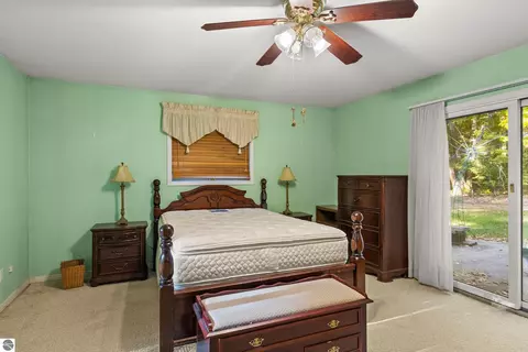 Bedroom - 8702 Deadstream Rd, Honor, MI 49640 photo 1 of 5