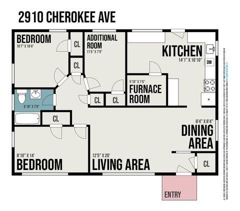 2910 Cherokee Ave, Flint, MI 48507 photo 15