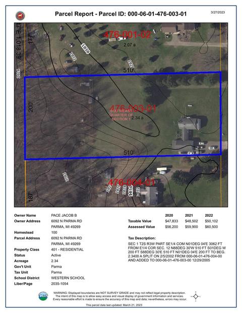6092 N Parma Rd, Parma, MI 49269 photo 55