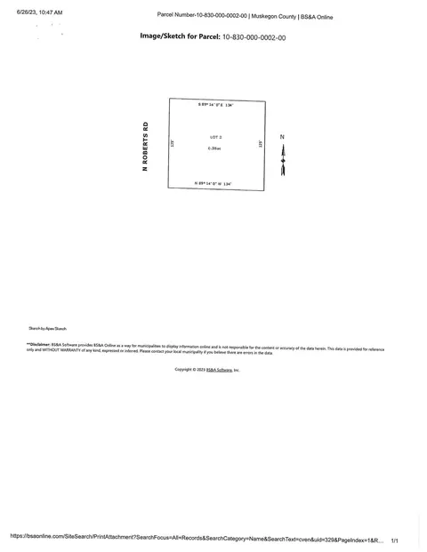 N Roberts Road, Muskegon, MI 49445