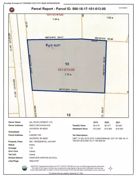 0 Lindsey Unit 13 Rd, Jackson, MI 49201 photo 2