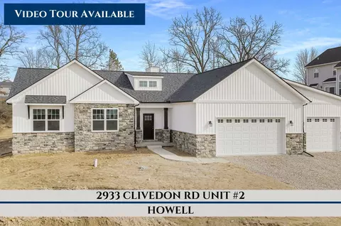 2933 Clivedon Rd, Howell, MI 48843