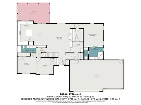Floorplan - 2933 Clivedon Rd, Howell, MI 48843 photo 2 of 2