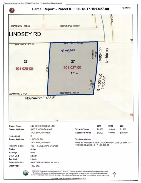 0 Lindsey Unit 27 Rd, Jackson, MI 49201 photo 2