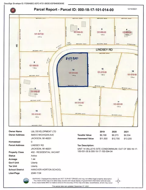 0 Lindsey Unit 14 Rd, Jackson, MI 49201 photo 2