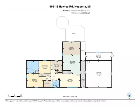 9091 E Hawley Rd, Hesperia, MI 49421