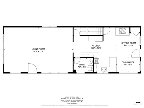 Floorplan - 509 Morris Dr, Jackson, MI 49201 photo 2 of 4