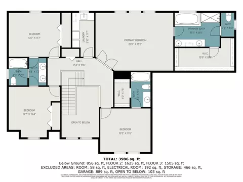 Floorplan - 1419 Conservancy Ct NE, Ada, MI 49301 photo 2 of 3