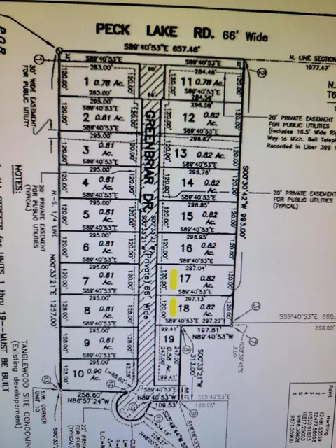 V/l Lot 18 Greenbriar Drive, Lowell, MI 49331
