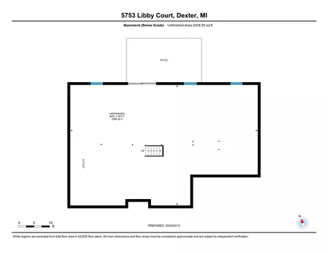 Floorplan - 5753 Libby Ct, Dexter, MI 48130 photo 3 of 3