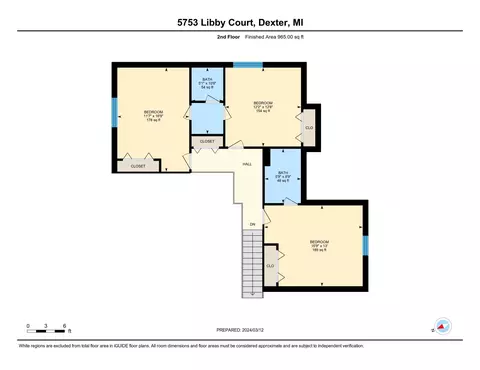 Floorplan - 5753 Libby Ct, Dexter, MI 48130 photo 2 of 3