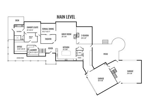 Floorplan - 4992 E Loop Rd, Hesperia, MI 49421 photo 1 of 2