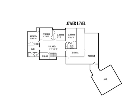 Floorplan - 4992 E Loop Rd, Hesperia, MI 49421 photo 2 of 2