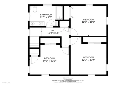 Floorplan - 1683 Cedarlane Dr, Jenison, MI 49428 photo 2 of 4