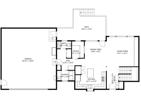 Floorplan - 11709 Thames Ct, Lowell, MI 49331 photo 1 of 3