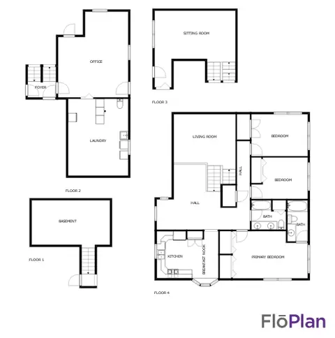 Floorplan - 337 Hillside Ave, Jackson, MI 49203 photo 2 of 2