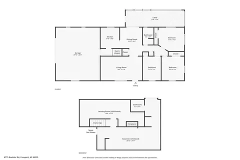 Floorplan - 6775 Buehler Rd, Freeport, MI 49325 photo 1 of 1