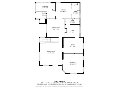 Floorplan - 138 Walnut St, Coldwater, MI 49036 photo 2 of 4