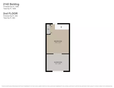 Floorplan - 2142 Belding Ave, Fenwick, MI 48834 photo 2 of 3