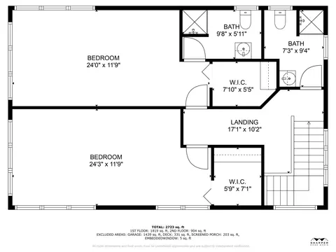 Floorplan - 8017 Lakeshore Blvd, Jackson, MI 49201 photo 2 of 3