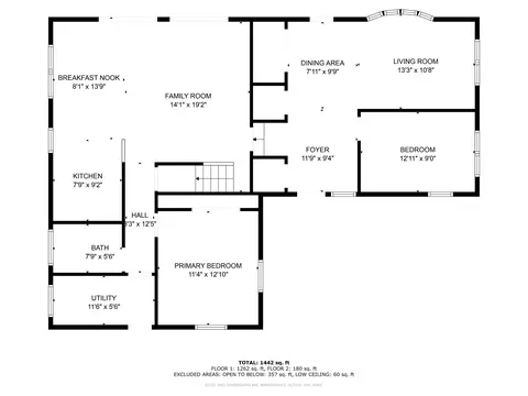 Floorplan - 11728 Bradley Dr, Jerome, MI 49249 photo 1 of 3