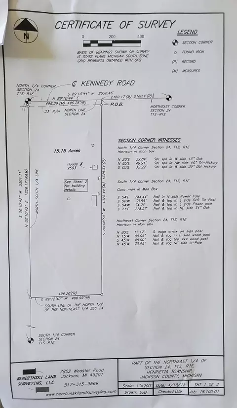 Floorplan - 9593 Kennedy Rd, Munith, MI 49259 photo 2 of 2