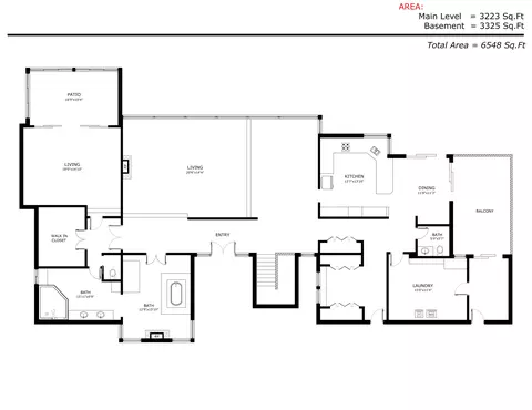 Floorplan - 650 Greentree Ln NE, Ada, MI 49301 photo 1 of 2