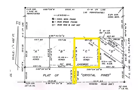 Parcel C Vondra, Thompsonville, MI 49683
