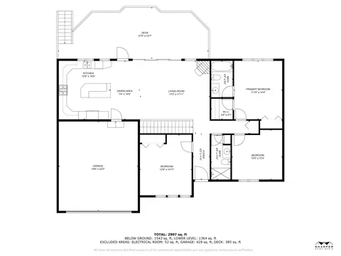 Floorplan - 11950 Bunday Dr, Jerome, MI 49249 photo 2 of 2