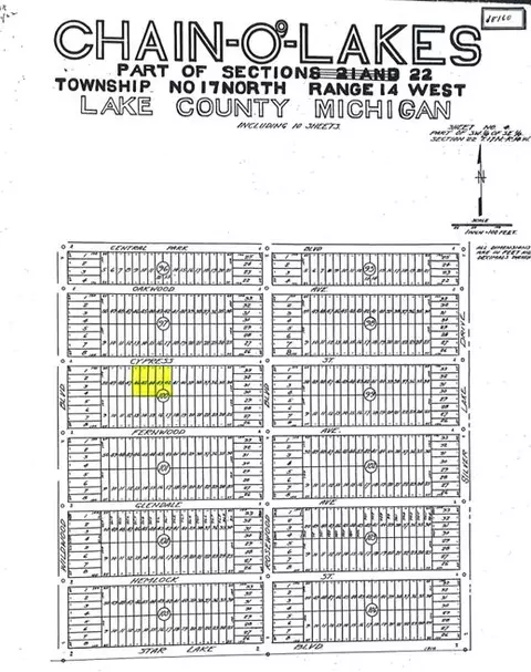 V/l Cypress Avenue, Baldwin, MI 49304