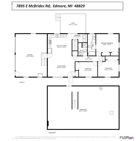 7893 E Mcbrides Rd, Edmore, MI 48829 photo 3