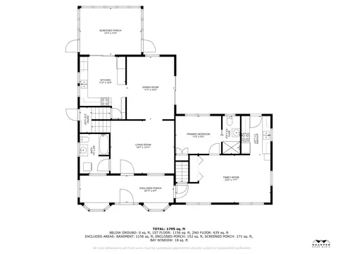 Floorplan - 407 Hague Ave, Jackson, MI 49203 photo 1 of 4