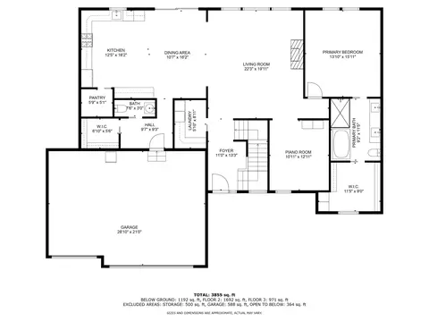 Floorplan - 16484 Spring Tree Dr, Spring Lake, MI 49456 photo 2 of 4