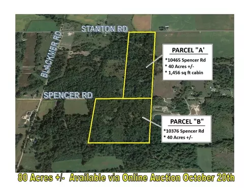 10465 E Spencer Road Apt Rd #(PARCEL A), Crystal, MI 48818